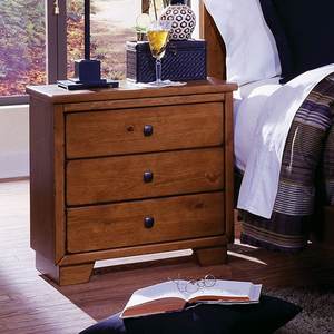 Juego de Dormitorio Minimalista de Madera Alena con Acabado Marrón - Product Image 2