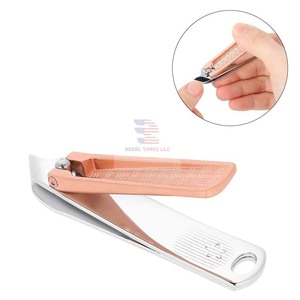 Coupe-ongles en acier inoxydable avec lime à ongles personnalisée en gros - Product Image 3