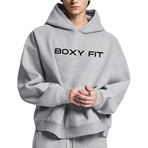 Nueva Llegada Sudadera con Capucha Bordada para Hombre, Ropa Deportiva de Invierno para Gimnasio, Entrenamiento Atlético, Talla Grande, Transpirable y Resistente - Product Image 4