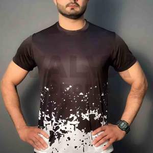 เสื้อยืดผู้ชายเสื้อยืดพิมพ์ลายระเหิดแบบกำหนดเอง100% เสื้อพิมพ์โพลีเอสเตอร์สำหรับผู้ชายพิมพ์ซับลิเมชันสำหรับกีฬาผลิตโดยวาลวา - Product Image 2
