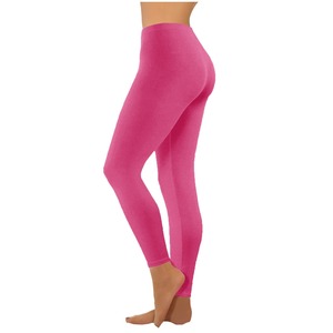 Leggings de Compresión Deportivos de Cintura Alta para Mujer, Personalizados, Secado Rápido, Ecológicos, Ligeros, Transpirables, Largos, Lisos - Product Image 3