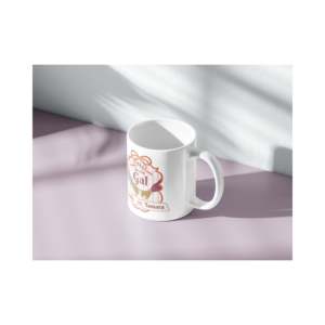 Ma tasse en céramique blanche préférée pour fille, environ [taille en cm] Bouteille de 330 ml personnalisable avec sublimation, compatible micro-ondes, idéale pour les cadeaux - Product Image 6