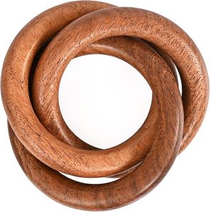 Servilleteros decorativos para esposas, servilleteros, decoración de mesa para bodas y fiestas con madera, Navidad y reuniones familiares - Product Image 3