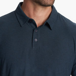 Camiseta Polo de entrenamiento cómoda para hombre, camiseta Polo de ajuste Regular, camisetas polo personalizadas OEM - Product Image 5