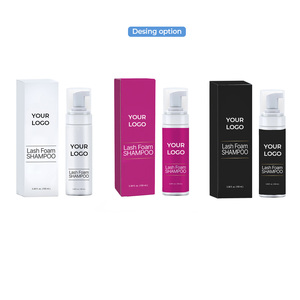 Shampoo pour cils en marque privée, disponible en pack premium OEM, 50 ml, 100 ml, 200 ml, nettoyant moussant pour paupières, logo personnalisé, maquillage pour cils - Product Image 5