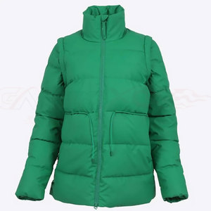Veste matelassée d'hiver de qualité supérieure pour hommes, manteau parka matelassé chaud, décoration en fourrure, toile résistante à l'eau - Product Image 5