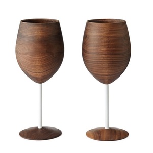 แก้วน้ำไม้คุณภาพสูงสำหรับห้องครัวและโต๊ะขนาดที่กำหนดเองแก้วไม้แบบดั้งเดิมสำหรับตกแต่งโต๊ะ - Product Image 2