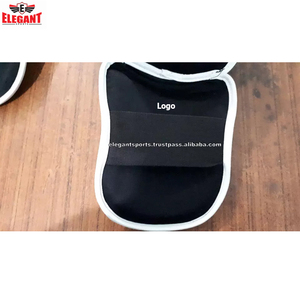 Espinilleras para hombre, Material de cuero elegante para deportes, fabricado en paquistaní, venta al por mayor, último diseño, equipo de entrenamiento - Product Image 5