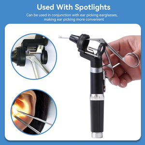 Microfórceps de oreja esterilizables ligeros de acero inoxidable manuales reutilizables OEM ODM ENT fabricante de instrumentos quirúrgicos personalizados - Product Image 5