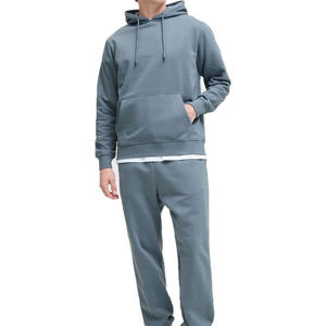 Sweat-shirt à capuche oversize XL pour homme, en molleton épais de haute qualité, à épaules tombantes, 100% coton, effet vieilli perlé et délavé à l'acide - Product Image 3