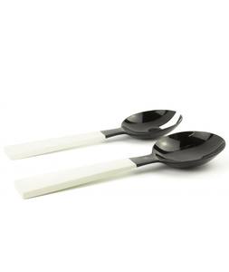 ชุดช้อนส้อมสลัดทันสมัยขนาด 11 นิ้ว รุ่นใหม่ ขนาดใหญ่ สีตามสั่ง เคลือบเรซิ่น เป็นมิตรต่อสิ่งแวดล้อม ใช้กับเครื่องล้างจานได้ ผลิตในอินเดีย สำหรับใช้ในครัวเรือน - Product Image 1