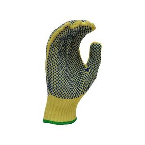 Guantes de trabajo de algodón con logotipo personalizado y empuñadura punteada, Palma duradera, espalda transpirable para jardinería, almacén, taller y trabajo al aire libre - Product Image 4