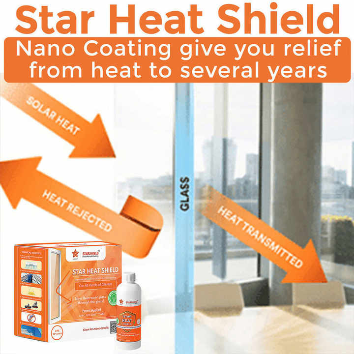 Car Glass Coating Star Heat Shield Diy Glass Coating for Cars Protective Liquid Coating Material Manufacturers Near Me Prices