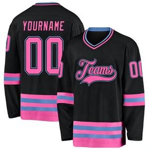 เสื้อเจอร์ซี่ฮ็อกกี้น้ำแข็งวินเทจผ้าคอตตอน100% พิมพ์ลาย/ปักโลโก้ได้ตามต้องการ - Product Image 4