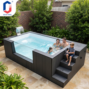 Prefabricated Above Ground <b>Pool</b> Durable UV Resistant Design for Backyard Homestay and Resort Complete Equipment Swimming <b>Pool</b> - Product Image 4