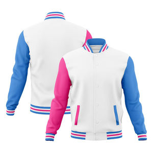 Chaquetas Varsity de Lona para Hombre, Diseño Personalizado 2025, Alta Calidad, Precio Bajo al por Mayor, Invierno, Resistentes al Viento, Transpirables, Mangas Completas - Product Image 1