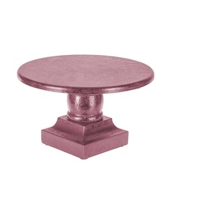 Plato de pastel de un solo nivel, platos, taza, servidor de pastel, soporte de Metal, vajilla decorativa hecha a mano, soporte de pastel de Metal - Product Image 1