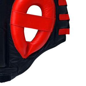 Protector de Cabeza de Boxeo de Cuero Genuino de Alta Calidad, Unisex, Personalizable al por Mayor, para Taekwondo y Artes Marciales - Product Image 5