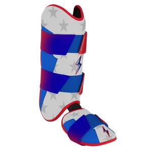 Protège-jambes de baseball Signature Series Stars & Stripes |   Équipement de protection professionnel |   Gants de baseball antidérapants en gros OEM - Product Image 2