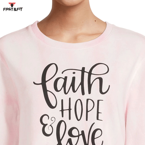 Design populaire Design personnalisé Design pas cher prix haute qualité sweat-shirts à épaules tombantes pour femme fabriqués au Pakistan - Product Image 6
