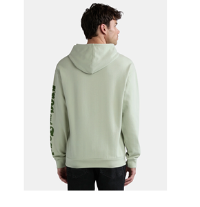 OEM conception de logo personnalisé hommes coupe régulière 100% coton polaire pull à capuche couleur noire pour l'hiver graphiques personnalisés imprimés BD - Product Image 6