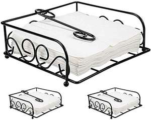 Soporte de vajilla para encimera, accesorios de vajilla real, soporte para servilletas de Metal, gran oferta - Product Image 1