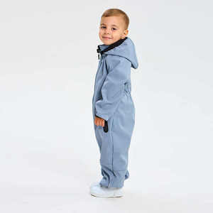 Combinaison de ski d'hiver pour enfants personnalisée OEM 2025 | Ensemble veste et pantalon à capuche imperméable Softshell | Conception de vêtements de sport coupe-vent confortable - Product Image 3