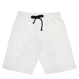 Shorts en molleton brodés pour hommes de haute qualité, couleur blanche, 100% coton, tissu anti-boulochage et anti-plis, prix de gros - Product Image 1