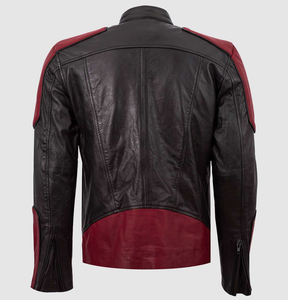 2026 dernière vente chaude qualité supérieure conception personnalisée en cuir véritable veste de moto support imperméable écologique haute rue - Product Image 3