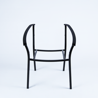 Chaise de salle à manger en métal moderne pour hôtels de cuisine intérieure extérieure-Remise du fabricant vietnamien pour l'étude de l'habillage