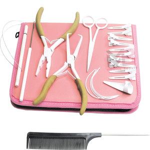 Kit Profesional de Extensiones de Cabello Micro-Link, Alicates de Acero Inoxidable, Cinta Adhesiva, Herramientas para Extensiones de Cabello, Accesorios de Salón - Product Image 6