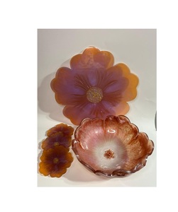 Handmade <b>resin</b> bowl artistic centerpiece stylish decorative versatile unique modern dining <b>table</b> luxury durable kitchenware - Product Image 3