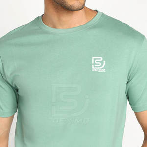 Última llegada personalizada manga corta hombres camiseta buena calidad manga corta Slim Fit hombres camiseta - Product Image 6