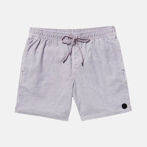 Pantalones cortos lisos de algodón puro con cordón para hombre, pantalones cortos informales de estilo exterior transpirables personalizados para hombre - Product Image 5