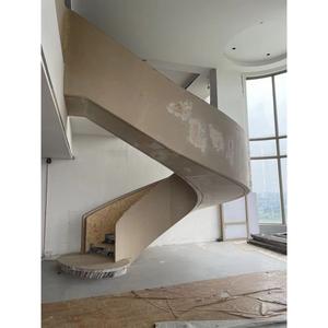 Customised Colour Durable Galvanized Steel Spiral Stairs for <b>Indoor</b> <b>Sports</b> Venues Minimalist Design Easy Installation Natural - Product Image 1