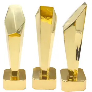 Hadiah penghargaan trofi emas promosi kustom pabrikan trofi medali hadiah bisnis antik & hadiah karyawan obral pabrik