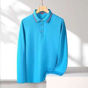 Nouveau polo pour hommes de Style professionnel pour l'été à la mode à manches courtes hauts Logo personnalisé motif imprimé ODM vêtements en tissu - Product Image 2