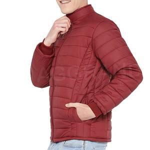 Chaqueta de Invierno Acolchada para Hombre, de Alta Calidad, con Cuello Alto, Bordado Frontal, Impermeable, Transpirable, Ligera, con Cierre de Cremallera - Product Image 3