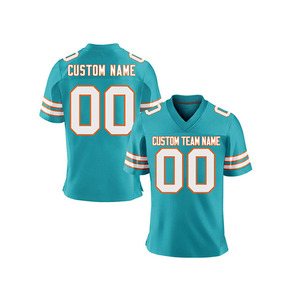 Vente en Gros de Maillot de Football Américain Personnalisé de Qualité Supérieure Dernière Conception avec Sublimation Respirante Option Taille Plus - Product Image 4