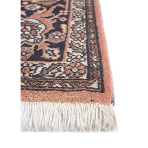 Aalam Beige <b>Brown</b> Hand Knotted <b>Wool</b> Rugs Pae-5643 for Home Use Living Carpet Medallion Rectangle Puzzle for Entryway Teenagers - Product Image 4