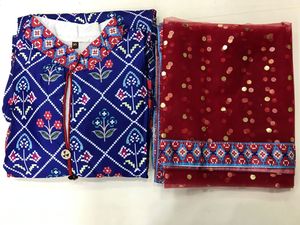 สุภาพสตรีชุดแฟนซี-Anarkali Kurti ขายส่งอินเดียปากีสถานผู้หญิงพรรคชุด - Product Image 5