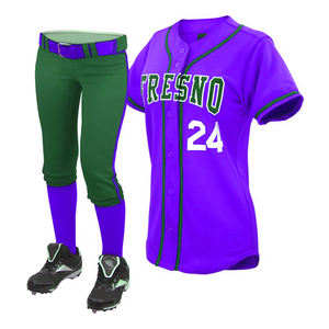 Conjunto de pantalones de Jersey de béisbol sublimado personalizado para hombre Ropa deportiva de equipo juvenil transpirable para uniformes de béisbol o Softbol - Product Image 5