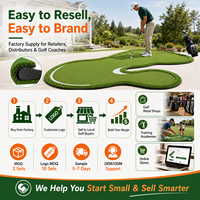 Grearth Green de golf commercial léger et de luxe pour mini-parcours de golf, club-house, complexe hôtelier et entraînement en extérieur
