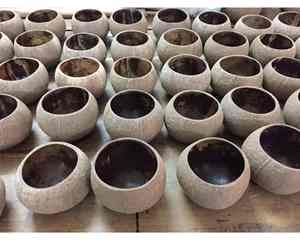 ชามกะลามะพร้าวสีธรรมชาติส่งออกจากเวียดนามเหมาะสำหรับใช้ในบ้านขายปลีกและขายส่ง - Product Image 1