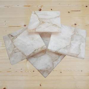 Sous-verre artisanal de style bohème, écologique, en incrustation d'os, empêche les marques de chaleur et d'eau, pour un usage haut de gamme, pas cher - Product Image 1