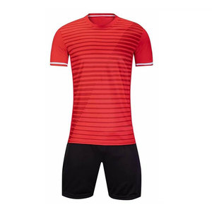 Tenue de football personnalisée pour hommes, impression par sublimation intégrale, séchage rapide, respirante, 100% polyester, ensemble d'entraînement, maillots d'équipe de club - Product Image 2