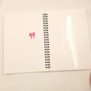 Hot bán dễ thương <span class=keywords><strong>A4</strong></span> A5 tùy chỉnh xoắn ốc tái sử dụng Sticker cuốn sách DIY trống Silicone phát hành giấy Album cho dán bộ sưu tập - Product Image 3