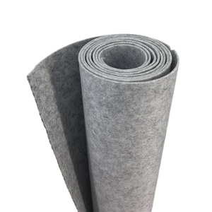 Tela de Fieltro Punzonado con Aguja de Poliéster Gris, Material Transpirable y Duradero No Tejido para Aplicaciones Industriales - Product Image 3