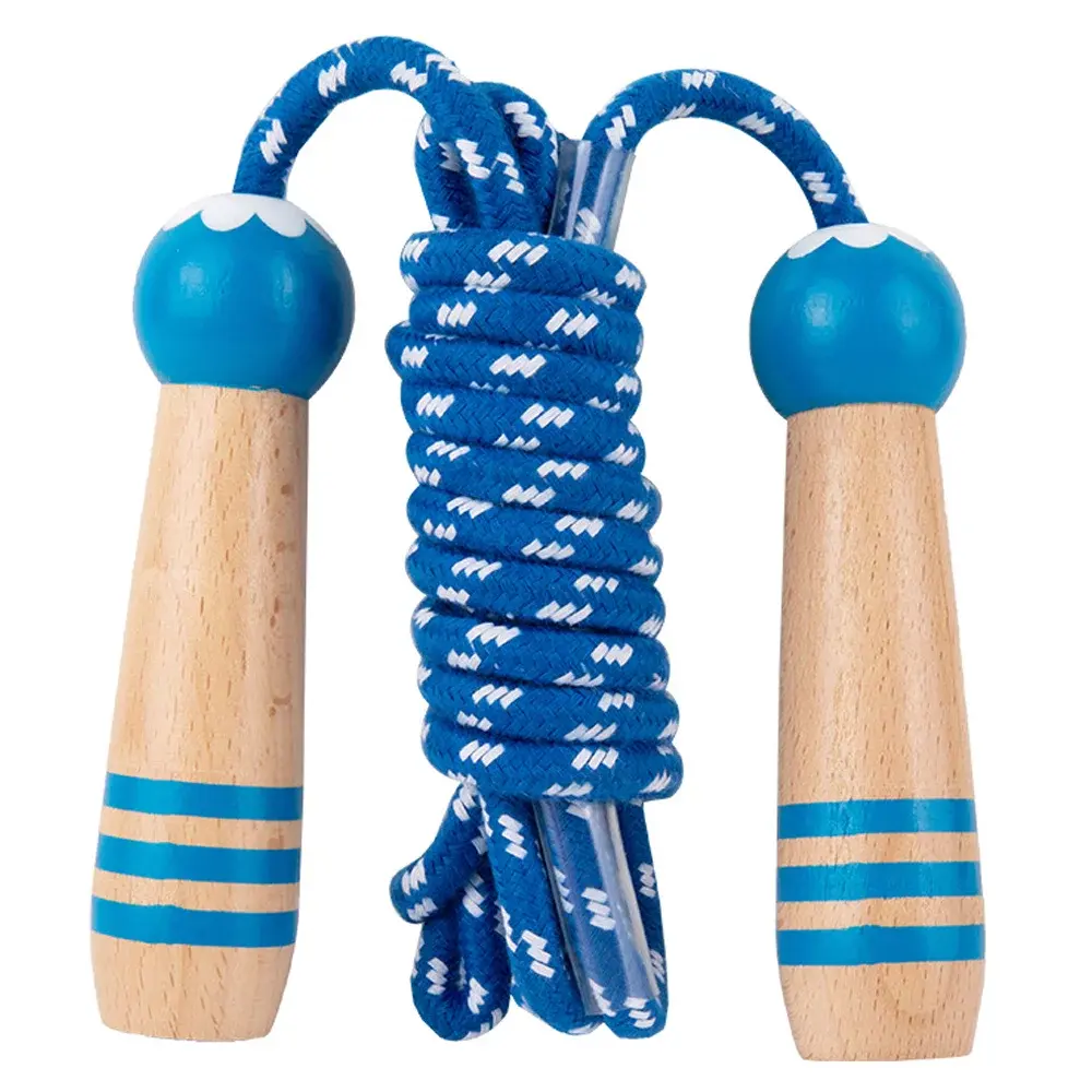 Wooden Handle Jump Leather Rope Skipping Whip like speed and durability and smooth movement jumping rope