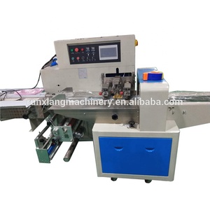 เครื่องบรรจุอาหารมาส์กแนวนอนเครื่องห่อบิสกิตเคลื่อนที่อย่างต่อเนื่อง - Product Image 5